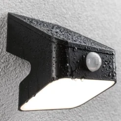 Paulmann Solar-Außenwandlampe Lesly, anthrazit, Sensor IP65