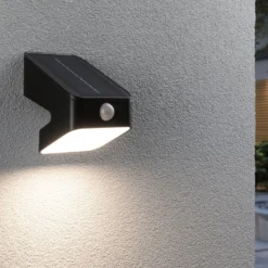 Paulmann Solar-Außenwandlampe Lesly, anthrazit, Sensor IP65