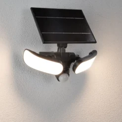 Paulmann Solar-Außenwandlampe Sonlig, anthrazit, Sensor IP65