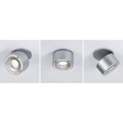 Paulmann Spircle LED-Einbauleuchte chrom matt