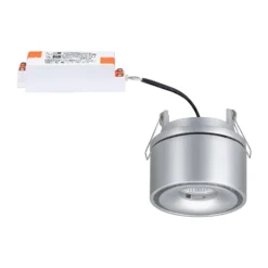 Paulmann Spircle LED-Einbauleuchte chrom matt
