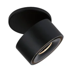 Paulmann Spircle LED-Einbauleuchte schwarz matt
