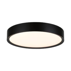 Paulmann Tega LED-Deckenleuchte IP44 CCT schwarz