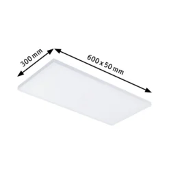 Paulmann Velora LED-Deckenleuchte 59,5 x 29,5cm
