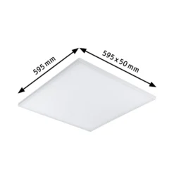Paulmann Velora LED-Panel 3-step-dim, 59,5x59,5 cm