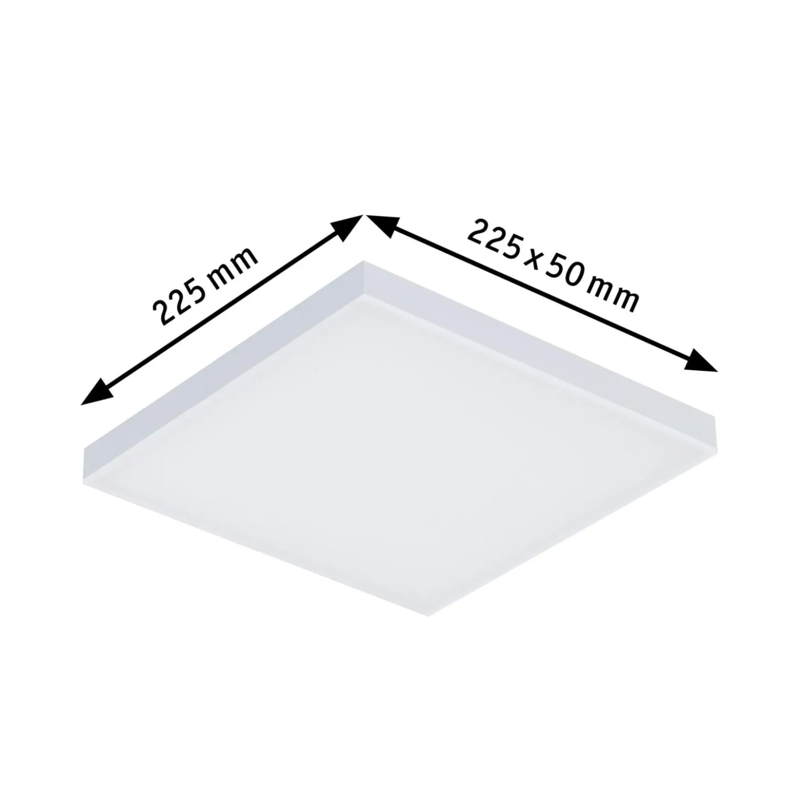 Paulmann Velora LED-Panel 3-step-dim, 22,5x22,5 cm