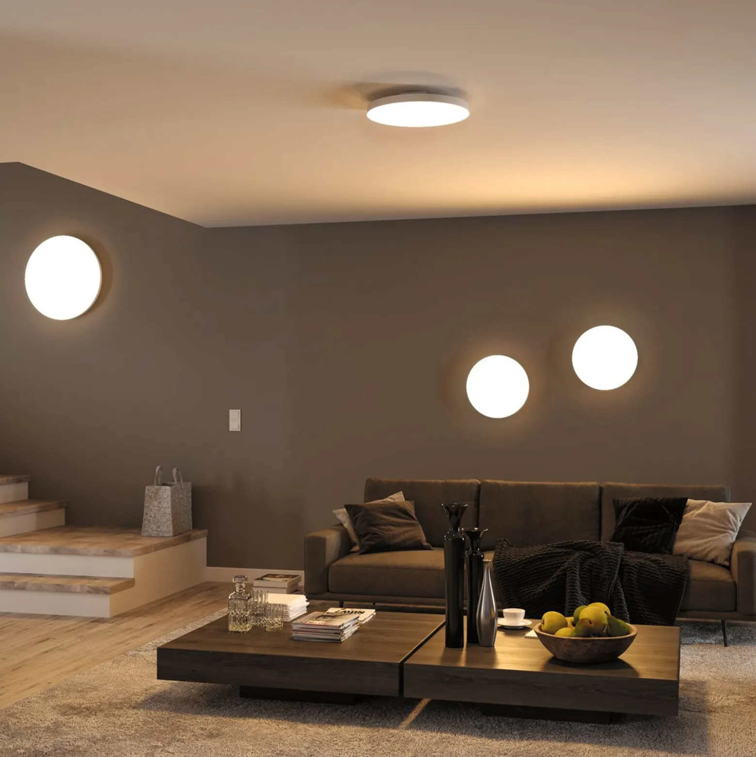 Paulmann Velora LED-Panel ZigBee CCT rund Ø 60 cm