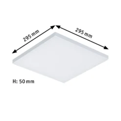 Paulmann Velora LED-Panel Zigbee 29,5x29,5cm 10,5W