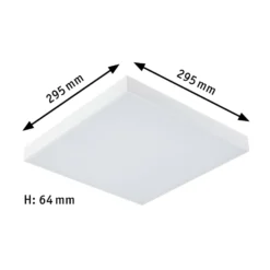 Paulmann Velora Rainbow Panel 30x30cm weiß RGBW
