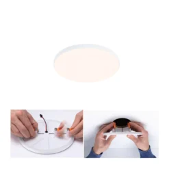 Paulmann Veluna Edge LED Einbau IP44 3.000K Ø 12cm
