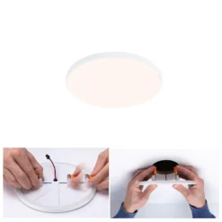 Paulmann Veluna Edge LED Einbau IP44 3.000K Ø 12cm