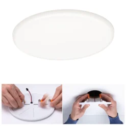 Paulmann Veluna LED-Einbauleuchte 4.000K Ø 18,5cm