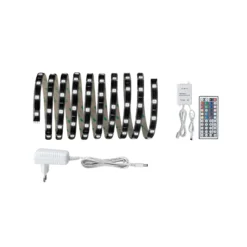 Paulmann YourLED Basisset 3m, schwarz RGB