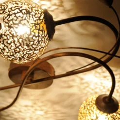 Paul Neuhaus Deckenlampe Greta, 72 cm, 4-flg., Metall, G9