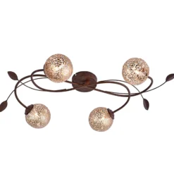 Paul Neuhaus Deckenlampe Greta, 72 cm, 4-flg., Metall, G9