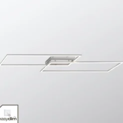 Paul Neuhaus LED-Deckenlampe Inigo, 113 cm, 2-flg., dimmbar