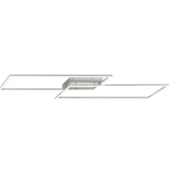 Paul Neuhaus LED-Deckenlampe Inigo, 113 cm, 2-flg., dimmbar