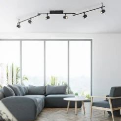 Paul Neuhaus LED-Deckenstrahler Barik, 188 cm, verstellbar