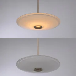 Paul Neuhaus LED-Hängelampe Elipsa, 1-flg., weiß/bronze