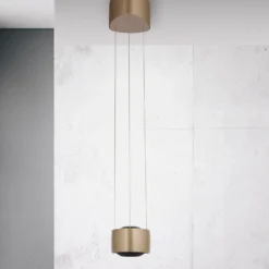 Paul Neuhaus LED-Pendelleuchte Q-Stretto, bronze, 14,5cm