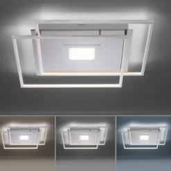 Paul Neuhaus Q-AMIRA LED-Deckenleuchte, silber