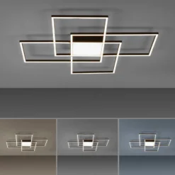 Paul Neuhaus Q-ASMIN LED-Deckenleuchte, 80 x 80 cm