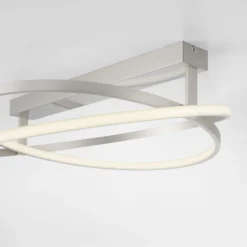 Paul Neuhaus Q-Beluga LED-Deckenleuchte, stahl