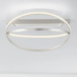 Paul Neuhaus Q-Beluga LED-Deckenleuchte, stahl