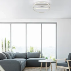 Paul Neuhaus Q-Beluga LED-Deckenleuchte, stahl