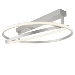 Paul Neuhaus Q-Beluga LED-Deckenleuchte, stahl