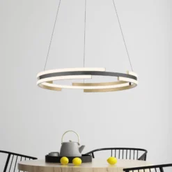 Paul Neuhaus Q-Beluga LED-Hängeleuchte, messing