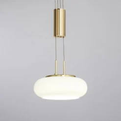 Paul Neuhaus Q-ETIENNE LED-Hängelampe 2fl, messing