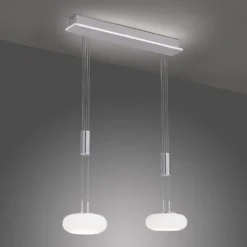Paul Neuhaus Q-ETIENNE LED-Hängeleuchte, 2-flammig