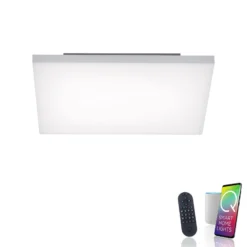 Paul Neuhaus Q-FRAMELESS Deckenlampe RGBW 45x45cm