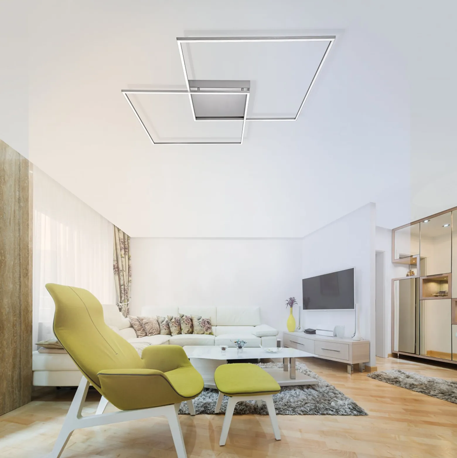 Paul Neuhaus Q-INIGO LED-Deckenleuchte, 68cm