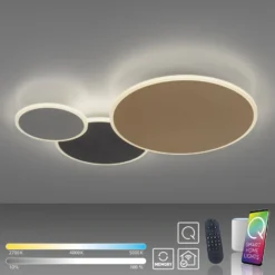 Paul Neuhaus Q-Piato LED-Deckenleuchte dreiflammig