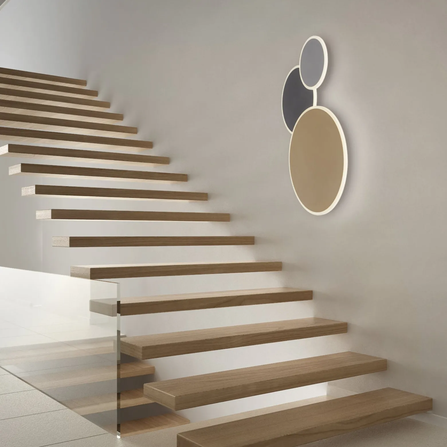 Paul Neuhaus Q-Piato LED-Deckenleuchte dreiflammig