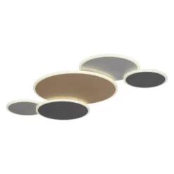 Paul Neuhaus Q-Piato LED-Deckenleuchte fünfflammig