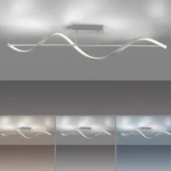 Paul Neuhaus Q-Swing LED-Deckenleuchte, stahl