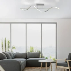 Paul Neuhaus Q-Swing LED-Deckenleuchte, stahl