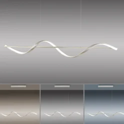 Paul Neuhaus Q-Swing LED-Hängeleuchte, stahl