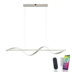 Paul Neuhaus Q-Swing LED-Hängeleuchte, stahl