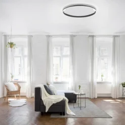 Paul Neuhaus Q-VITO LED-Deckenlampe 79cm anthrazit