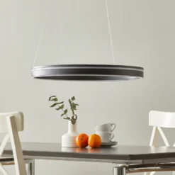 Paul Neuhaus Q-VITO LED-Hängelampe 59cm anthrazit