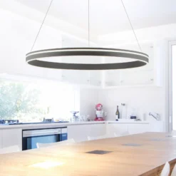 Paul Neuhaus Q-VITO LED-Hängelampe 79 cm anthrazit