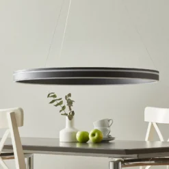 Paul Neuhaus Q-VITO LED-Hängelampe 79 cm anthrazit