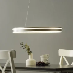 Paul Neuhaus Q-VITO LED-Hängelampe 59cm stahl