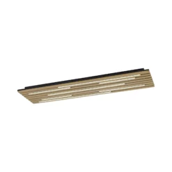 Paul Neuhaus Smart-LED-Deckenlampe Q-Akustik Holz 115 x 31cm