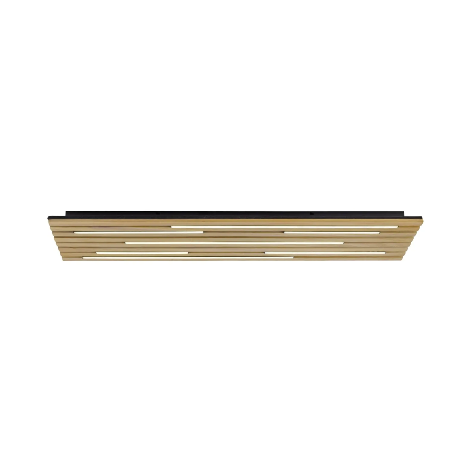 Paul Neuhaus Smart-LED-Deckenlampe Q-Akustik Holz 115 x 31cm