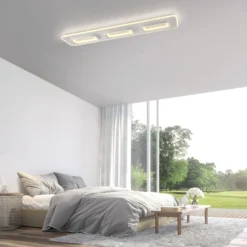 Paul Neuhaus Smart-LED-Deckenlampe Q-Kalina weiß 115 x 30 cm